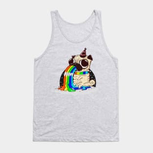 rainbow pug Tank Top